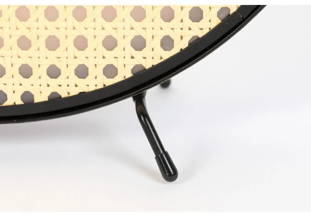 Béžovo-čierna stolová lampa Zuiver Sien