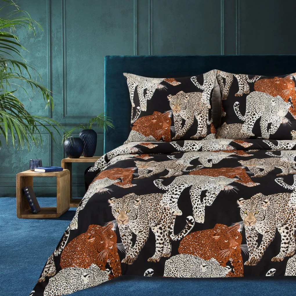 SATÉNOVÉ OBLIEČKY DIVA16 200X220 CM, 2KS 70X80 CM VZOROVANÉ