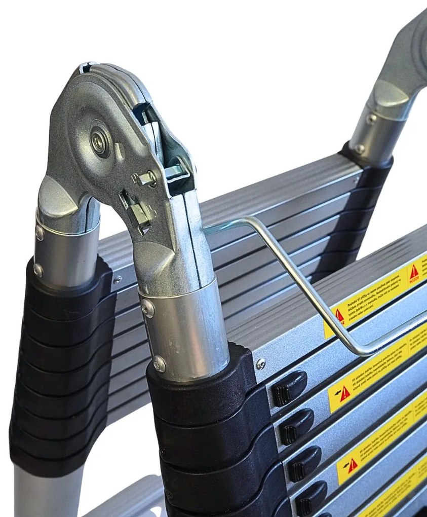 ASIST Teleskopický rebrík-štafle Alu 4,4m