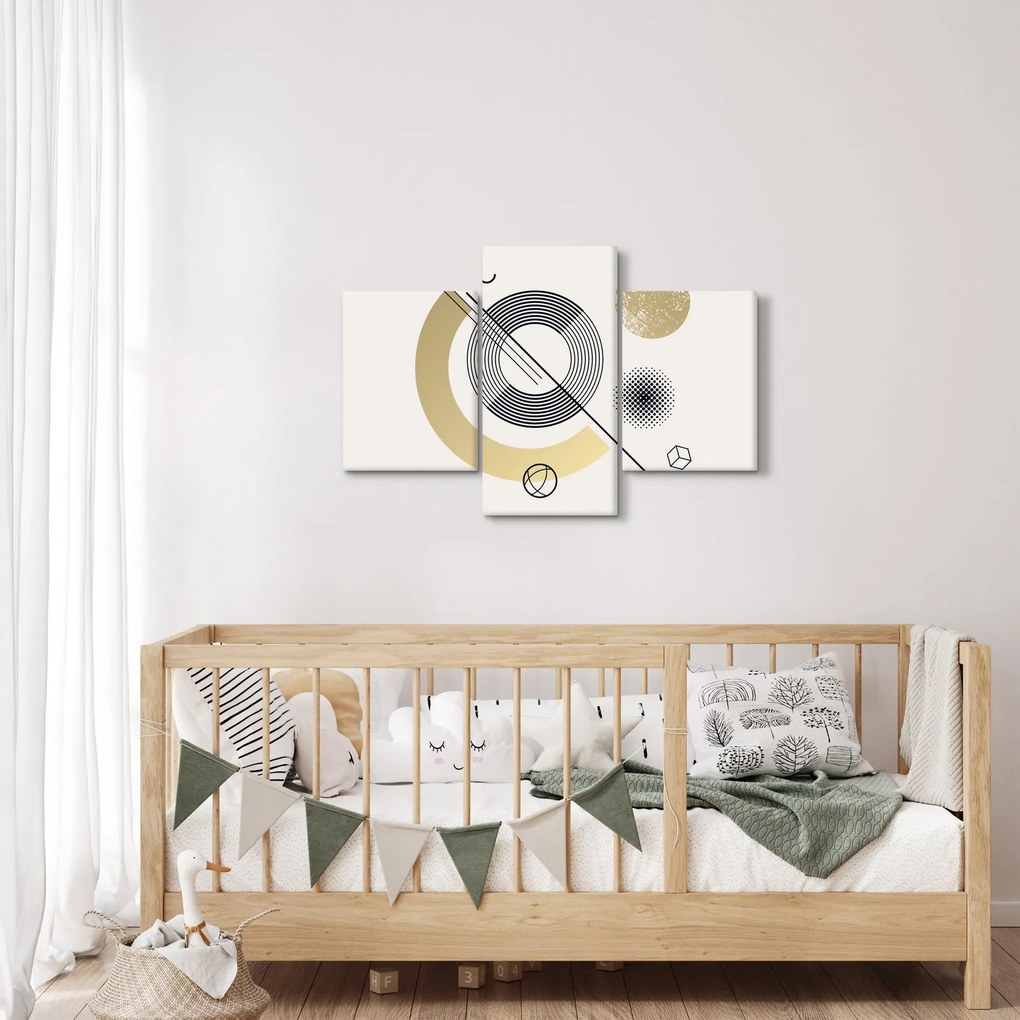 Obraz - Geometrické tvary N⁰2 (90x60 cm)
