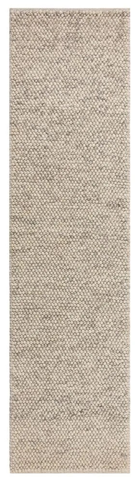 Ručně tkaný behúň Minerals Light Grey, 60x230, béžová, chodba / predsieň, Flair Rugs