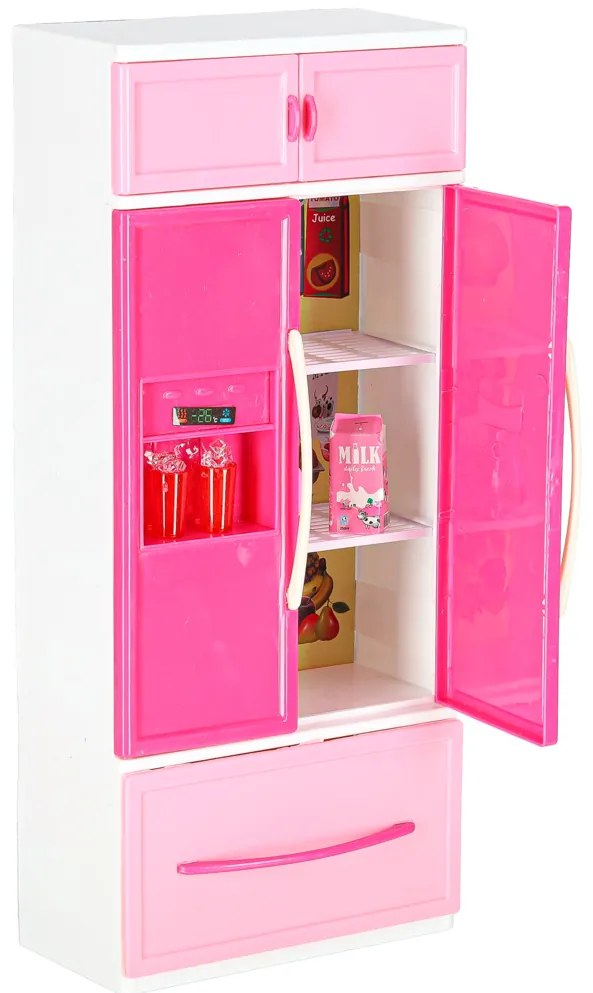 KIK Kuchynka s nábytkom pre bábiky LED zvuky