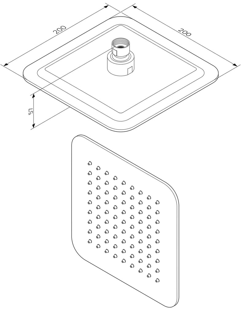Sprchový Systém AM.PM Hit F05TA100 chróm