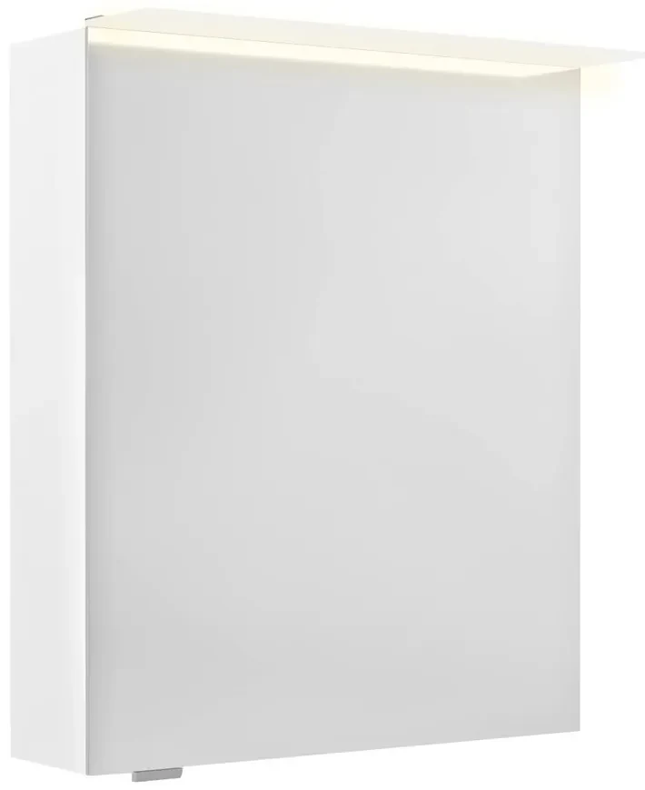 Sapho Sapho, LINEX galérka s LED osvetlením, 60x70x15cm, ľavá/pravá. biela, LX060-0030