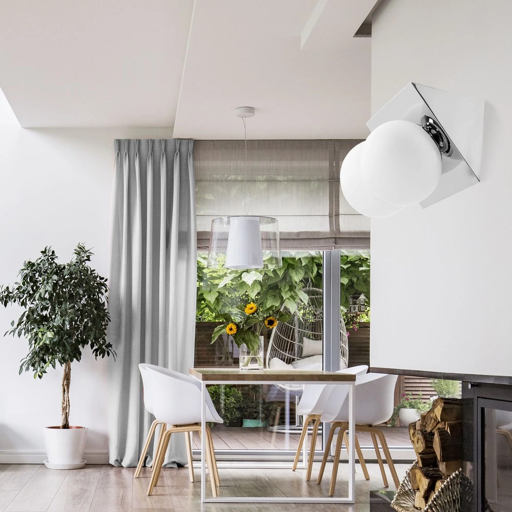 Toolight Toolight, nástenné svietidlo 2xE27 APP1228-2W, chrómová, OSW-40117