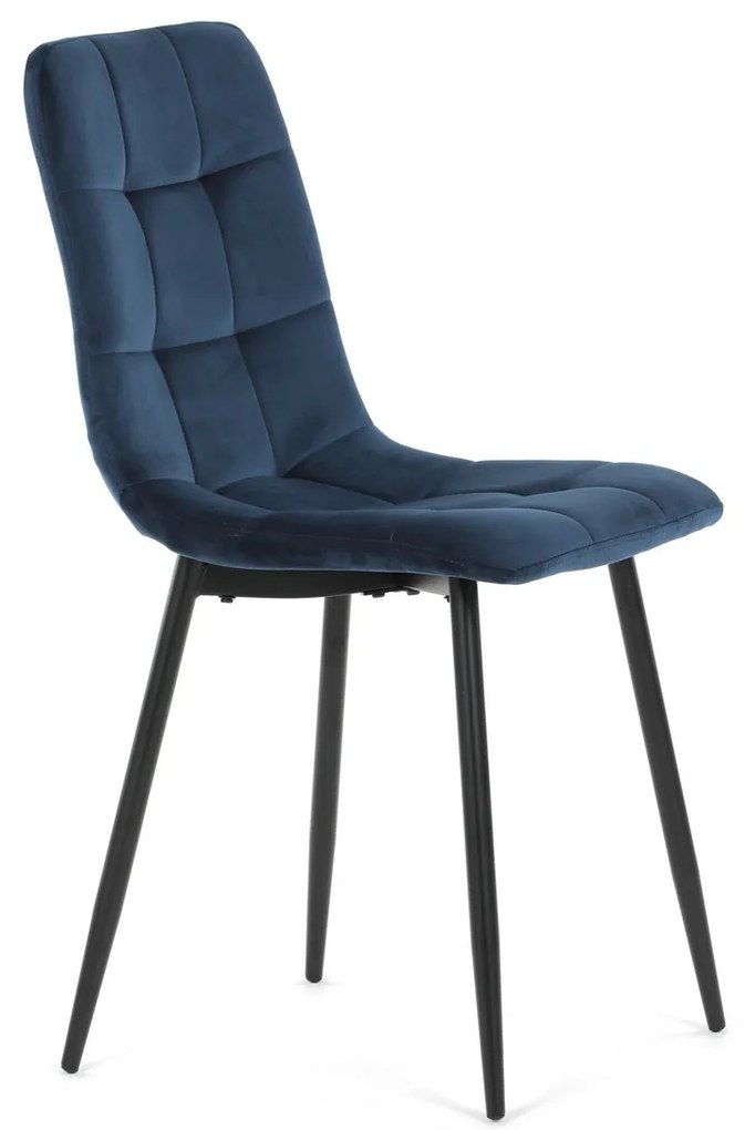 Sada jedálenských stoličiek CT-281 BLUE4, 4 ks