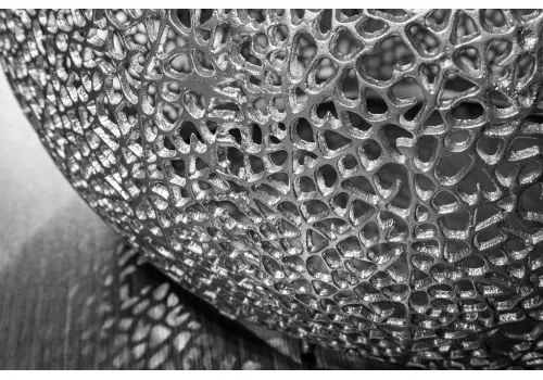 Konferenčný stôl 40286 80x80cm Aluminium Silver - PRODUKT JE SKLADOM U NÁS - 1Ks  - Komfort-nábytok
