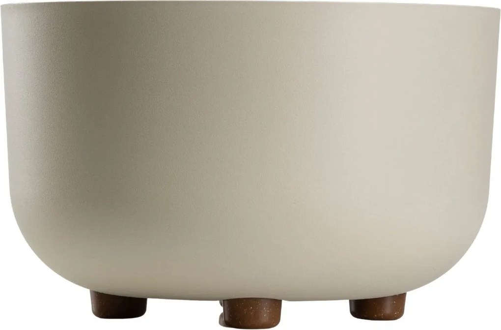 Plastový květináč na nožičkách TERRA 17x26,9 cm - výber z 5 prevedení