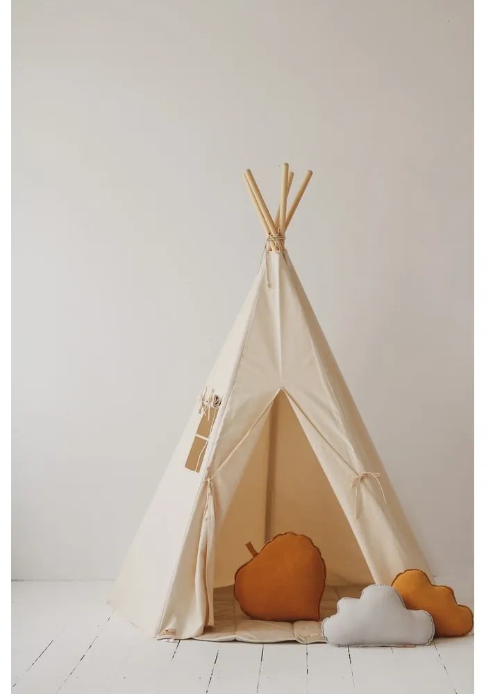 Detský stan teepee Beige - Moi Mili