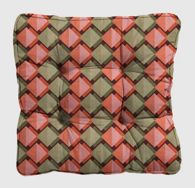 Podsedák na stoličku CUSHIO 50x50 cm - viac variantov Farba: Hnedá