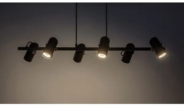 Rabalux 73045 - Luster na lanku MAXIMILIAN 6xGU10/25W/230V