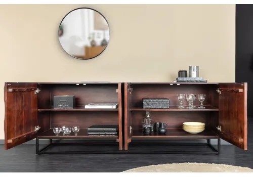 Komoda 45596 Dune 175cm Drevo Orech Tmavo hnedá - Komfort-nábytok