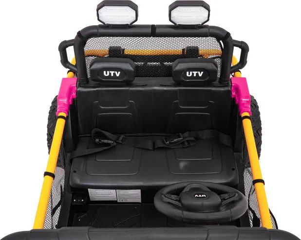Elektrické autíčko Buggy UTV SPEED ružové