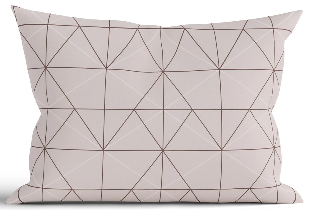 Bavlnená obliečka na vankúš Renforcé 40 × 60 cm - Sebastian béžový