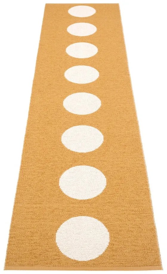 Okrovožltý vnútorný a vonkajší behúň 70x300 cm Vera Ochre – Pappelina