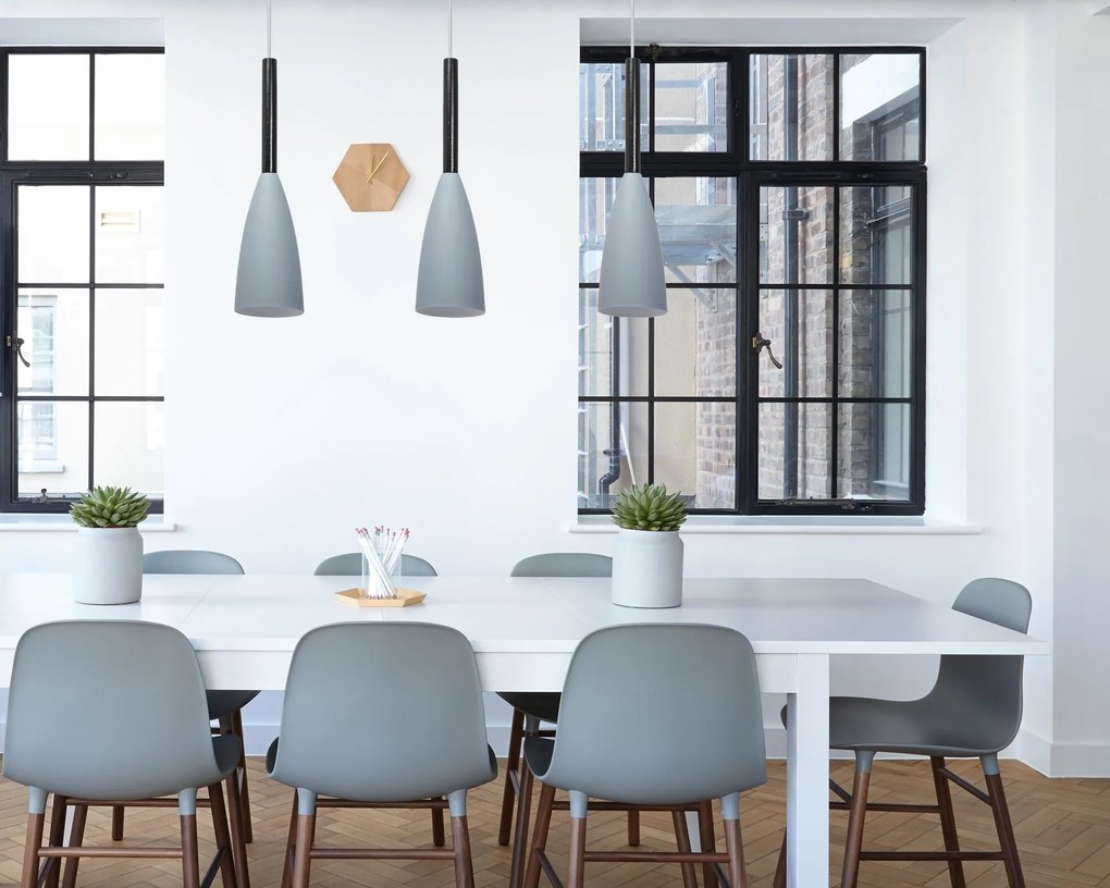 Stropné svietidlo LETIZ - šedé/čierne