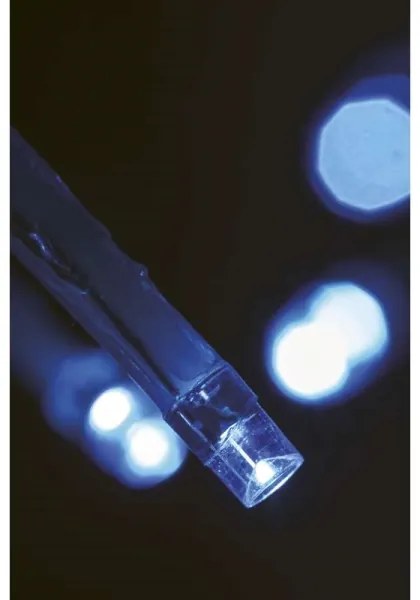 LED Vonkajšia vianočná reťaz CHAIN 180xLED/8 funkcií 8m IP44 studená biela