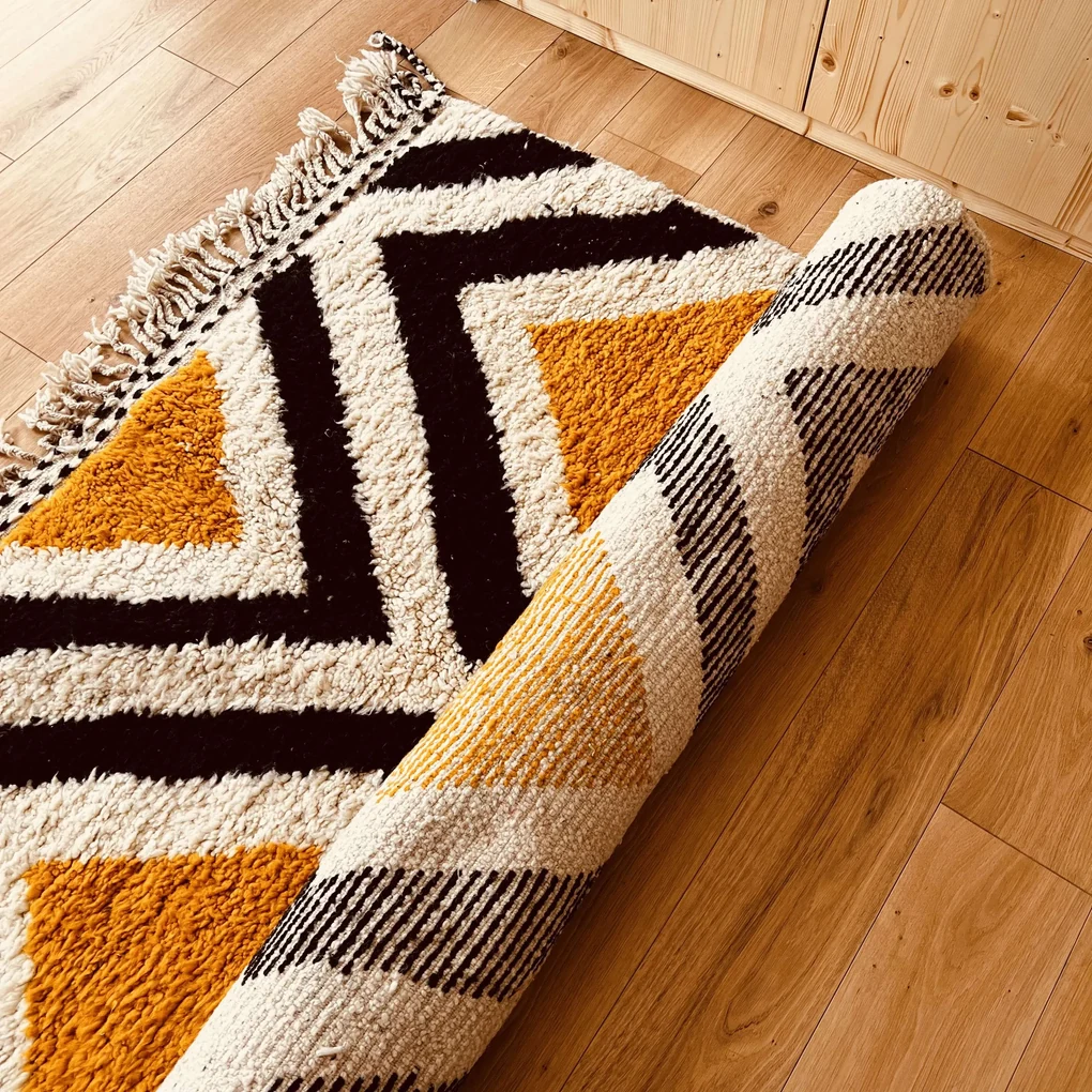 Orientálny farebný koberec Beni Ourain BN 230153