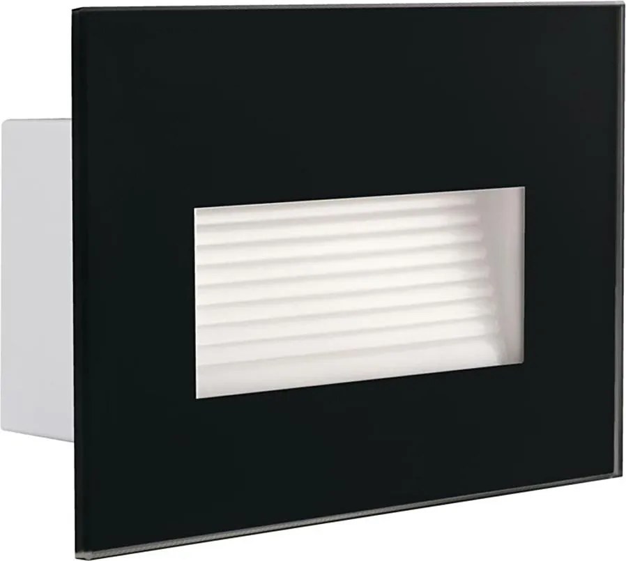 Kanlux 33694 - LED Vstavané svietidlo GLASI LED/3W/230V 4000K IP44 čierna