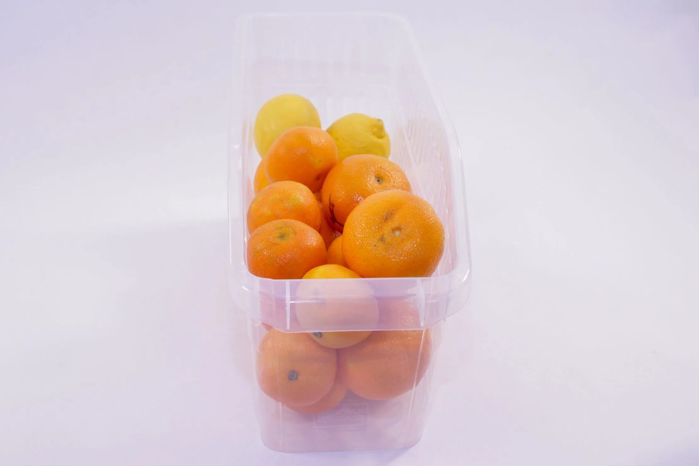 Orion Organizér, košík do chladničky aj police – ADEL vysoký, transp., 30 x 13 x 17 cm