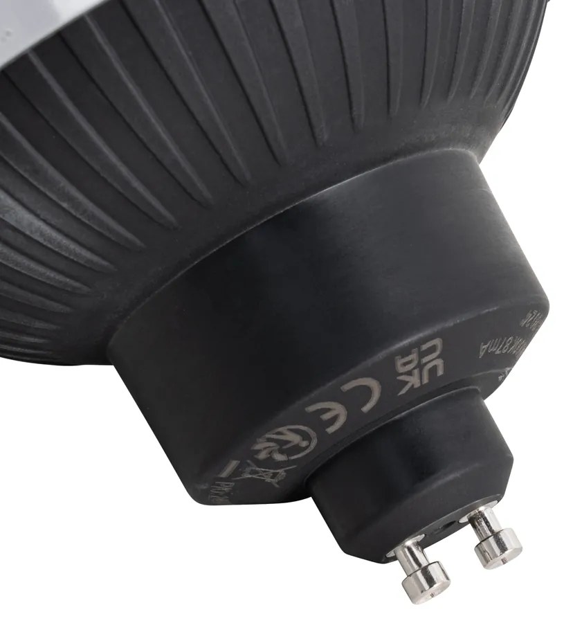 Sada 5 stmievateľných LED žiaroviek GU10 111mm 10,5W 770 lm 4000K s 3 krokmi