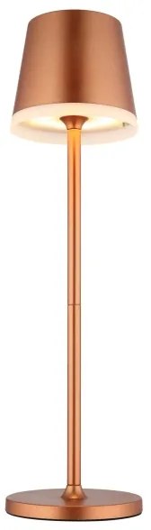 Globo 36637RM - LED Solárne svietidlo LED/0,6W/3V 3000K IP44 medená