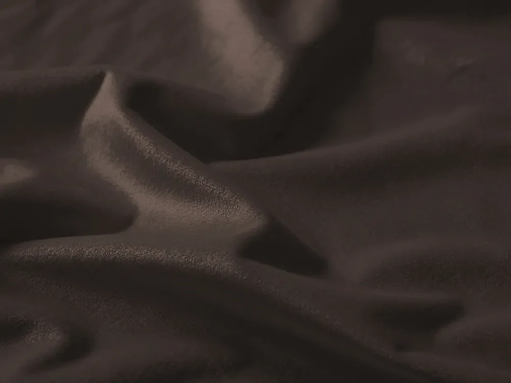 Biante Zamatový záves Velvet Prémium SVP-016 Tmavo hnedý - šírka 270 cm 270x140 cm