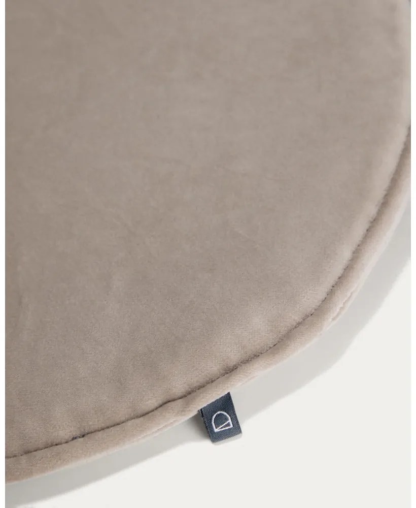 Zamatový sedák ø 35 cm Rimca – Kave Home