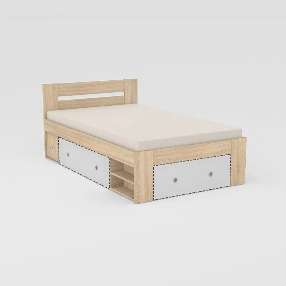 BTC LARISA UP 120x200 Varianta: ORECH ROCKPILE