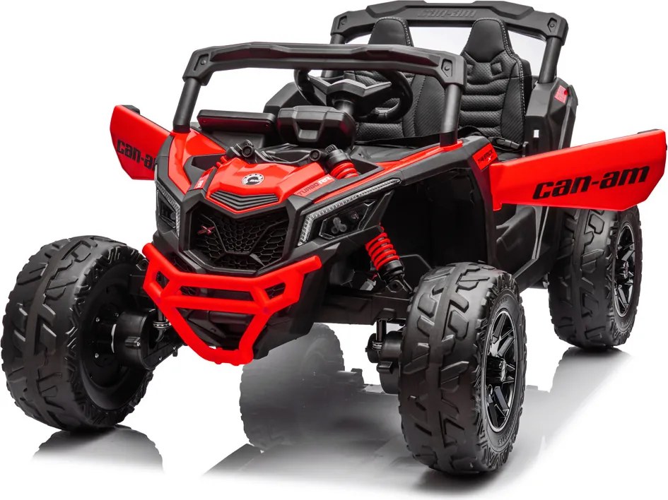 JOKOMISIADA Detské elektrické auto Buggy 4x4 na batériu 800 W červené PA0299 CZ