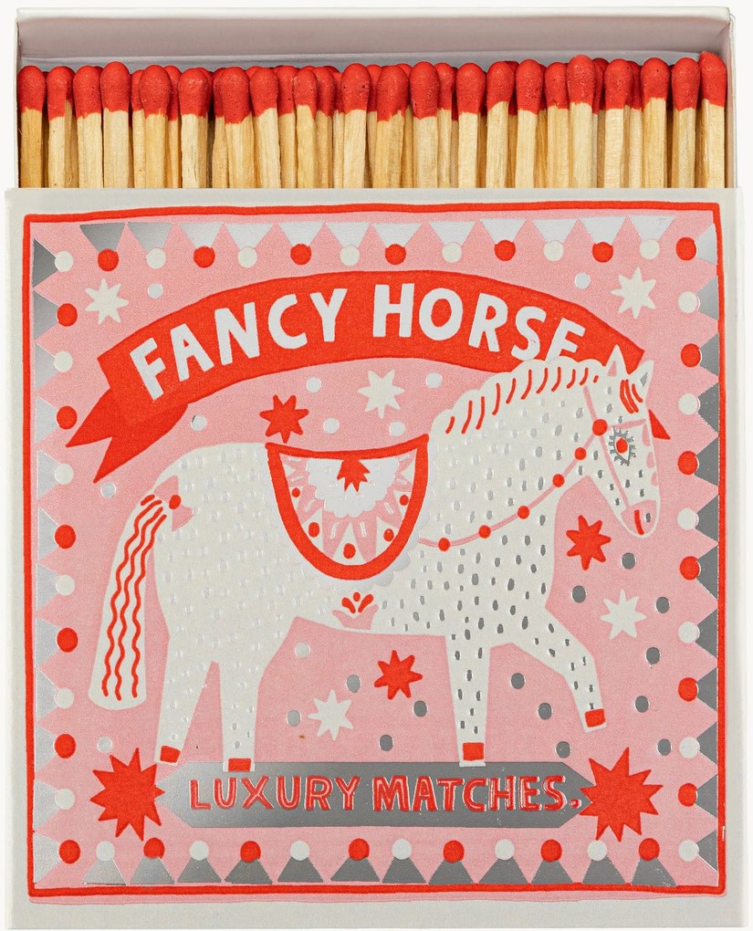 Dizajnová zápalková krabička Fancy Horse