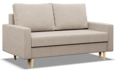 Dvojmiestna pohovka BLANK Elegant rozkladacia, béžová