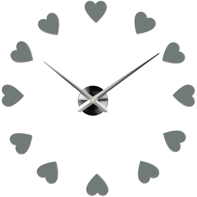 Veľké nástenné hodiny s motívom srdca I SENTOP 12S051 Wall clock HEU-