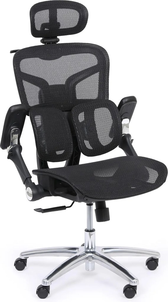 Kancelárska stolička LEVEL, sivá