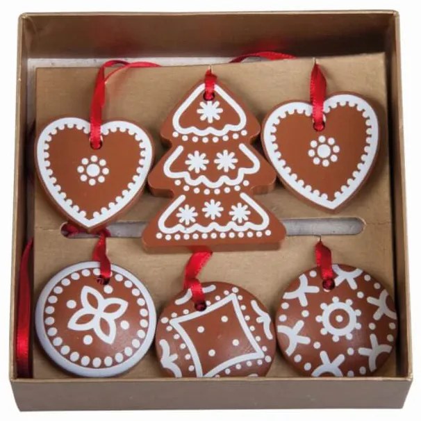 Vianočná ozdoba perníček asort