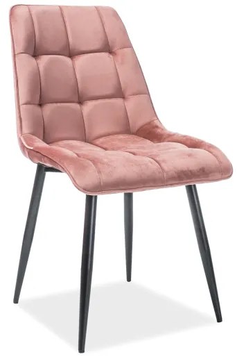 Jedálenská stolička Charlie (ružová + čierna). Vlastná spoľahlivá doprava až k Vám domov. 1050300