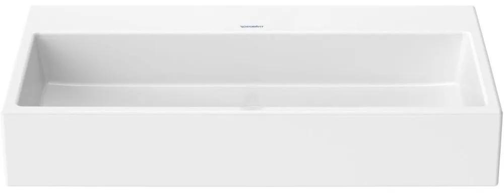 DURAVIT Vero Air umývadlo do nábytku bez otvoru, bez prepadu, spodná strana brúsená, 800 x 470 mm, biela, s povrchom WonderGliss, 23508000791