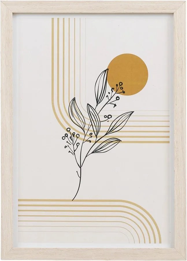 Rámčeky v súprave 3 ks na stenu v svetlo prírodnej farbe 21x30 cm Madison – House Nordic