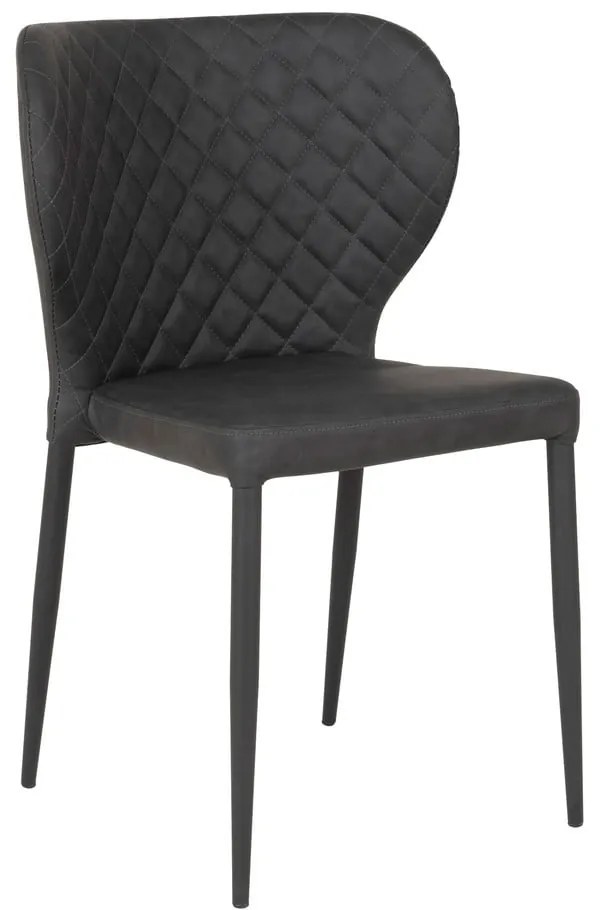 Tmavosivé jedálenské stoličky v súprave 4 ks Pisa – House Nordic