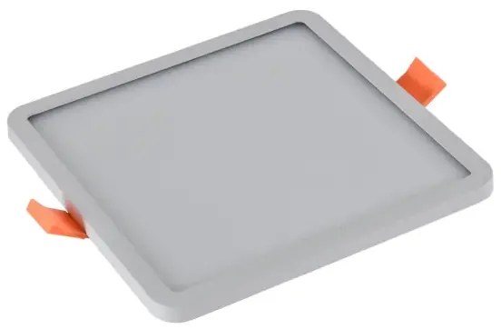 Bodové svetlo Slim 9 Square 4000K Ip44 biele do sadrokartonu