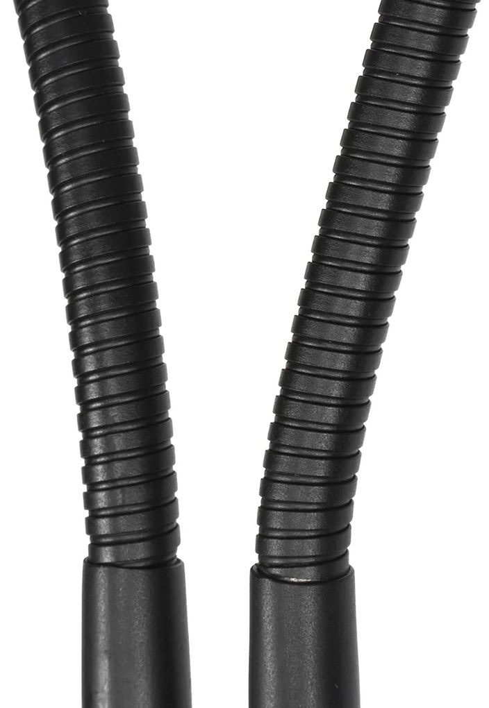 Inteligentná stojaca lampa čierna vrátane 2 Wifi P45 - Carmen