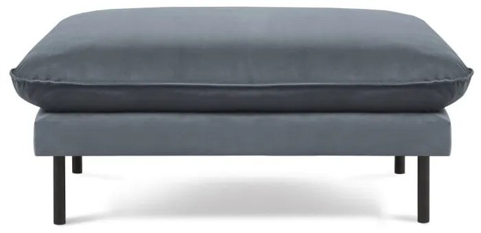 Sivá podnožka Cosmopolitan Design Vienna, 100 × 80 cm