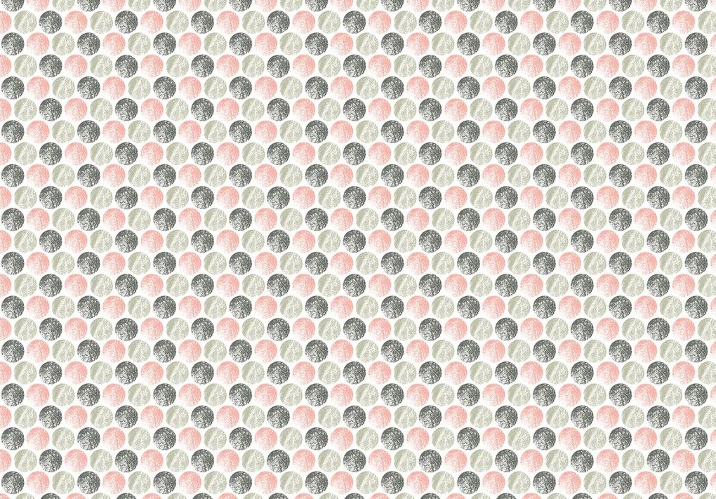 Fototapeta - Kruhy Mozaika (152,5x104 cm)
