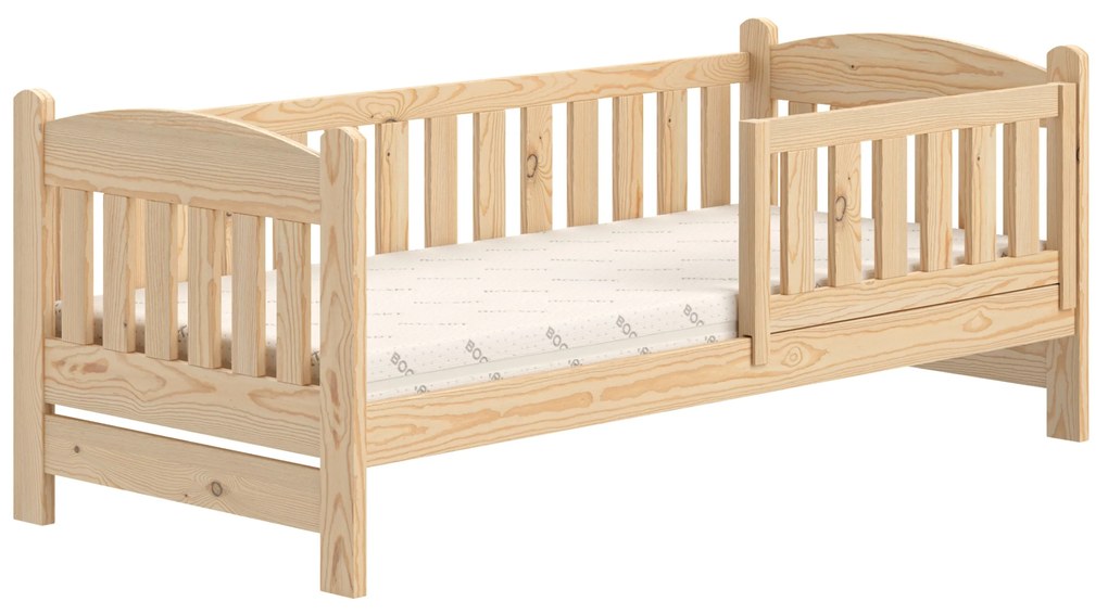 Detská posteľ Alvins 70x140 so zásuvkami - borovica