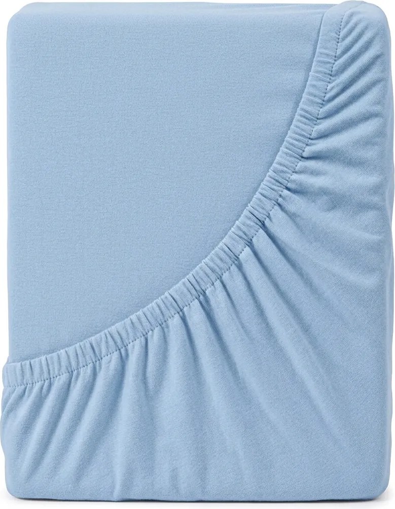 4Home jersey prestieradlo Lycra modrá, 100 x 200 cm