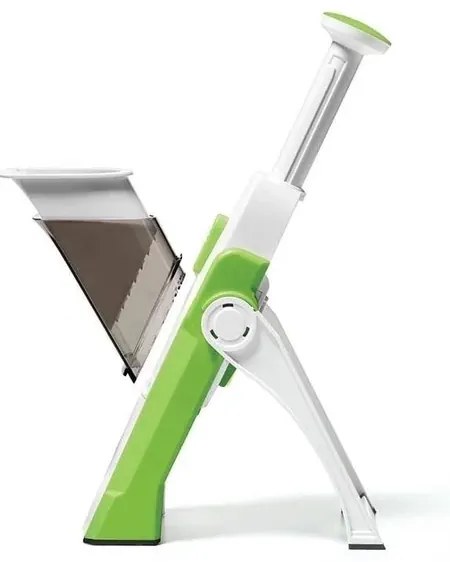 Zaparkorun Multifunkčný nastaviteľný krájač zeleniny - bielo-zelený