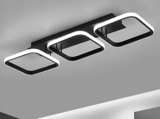 LED stropné svietidlo LED/33W/230V čierne