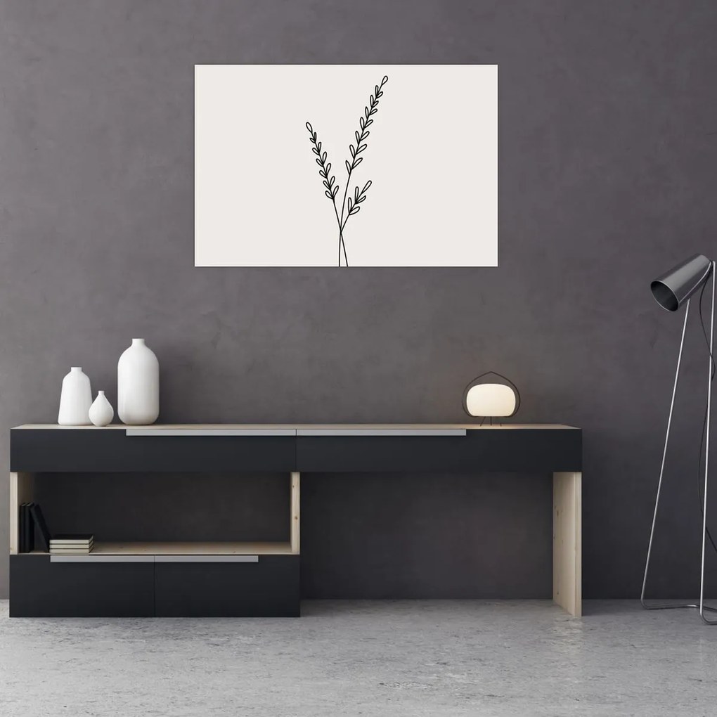 Obraz - Lúčny kvet N⁰2 (90x60 cm)