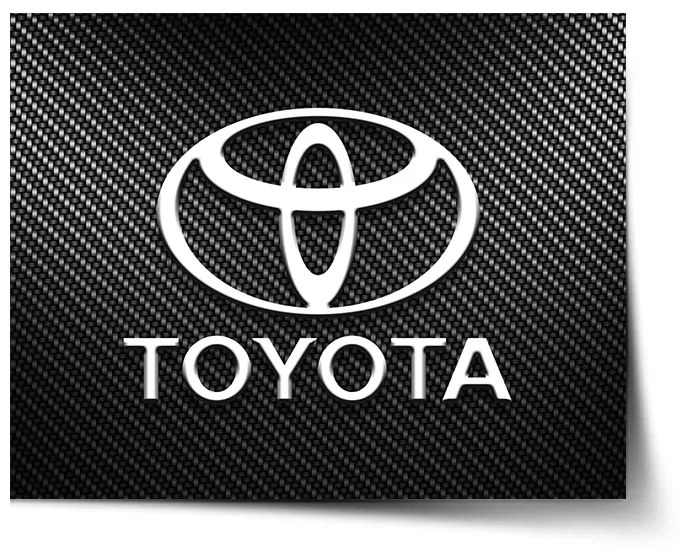 Sablio Plagát Toyota Carbon - 60x40 cm