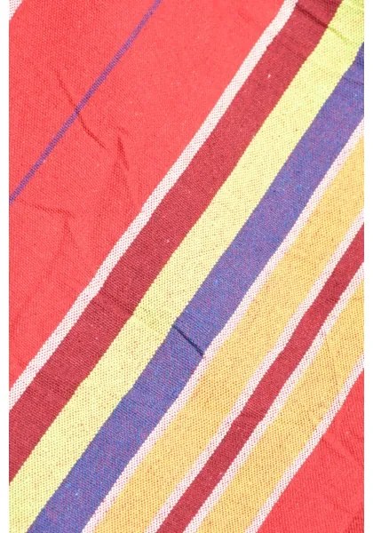 Hojdacia sieť 200x100 cm červená/žltá